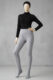 Legging Wudhu - Stone Grey