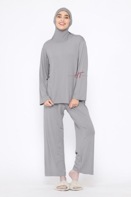 Pajama Set - Stone Grey
