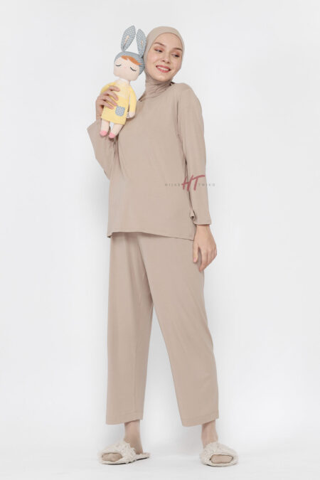 Pajama Set - Taupe