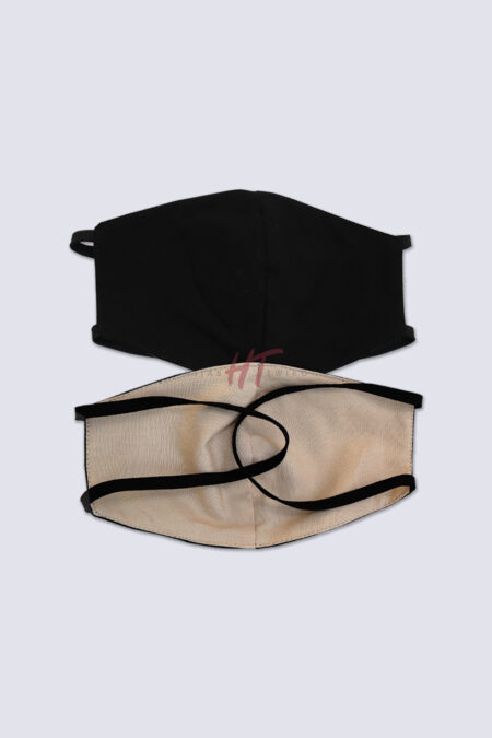 2 Tone Mask - Black Beige