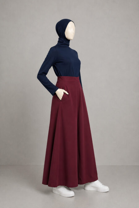 Chaira Pants - Maroon